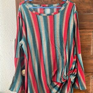 Crazy Train Size 2XL Western Top
